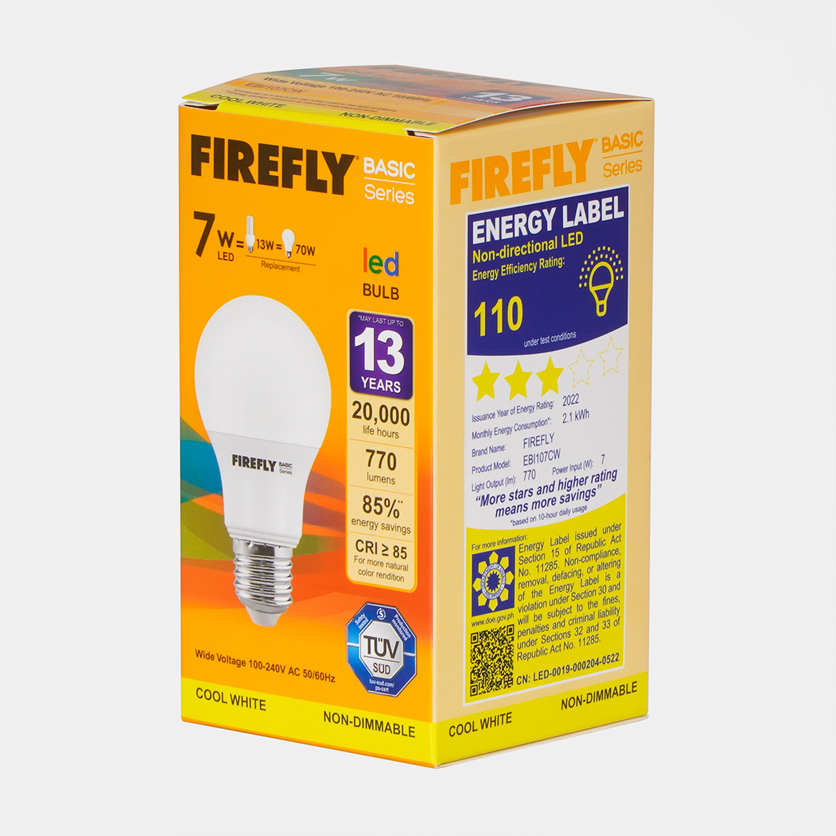Firefly Basic Series LED Bulbs e27