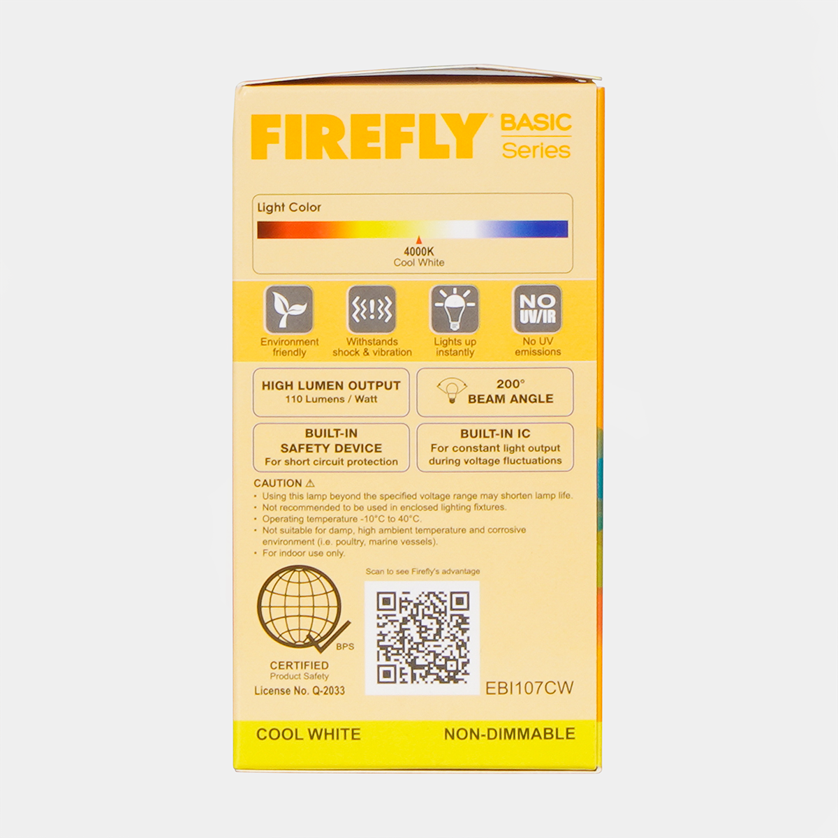 Firefly Basic Series LED Bulbs e27