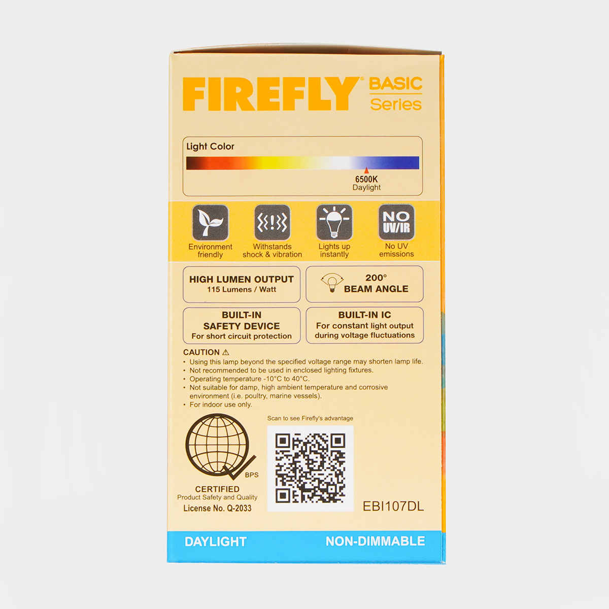 Firefly Basic Series LED Bulbs e27
