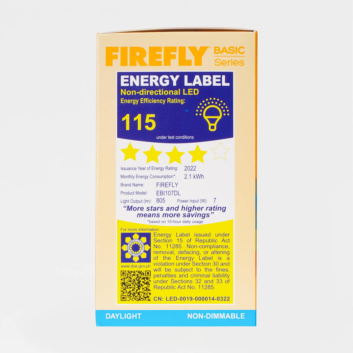 Firefly Basic Series LED Bulbs e27