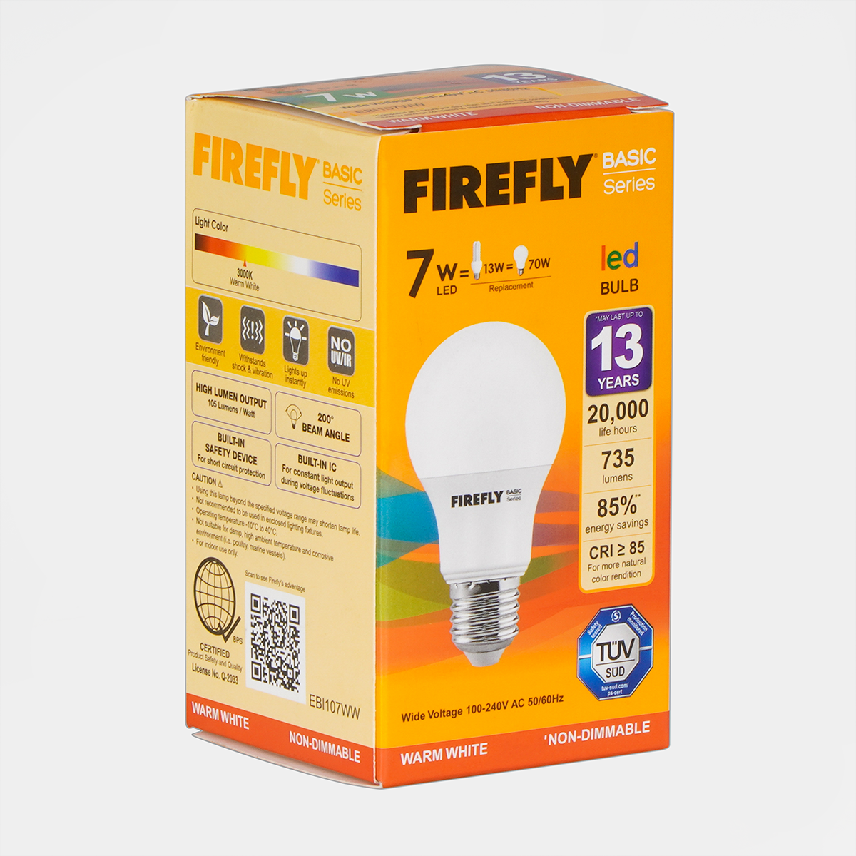 Firefly Basic Series LED Bulbs e27