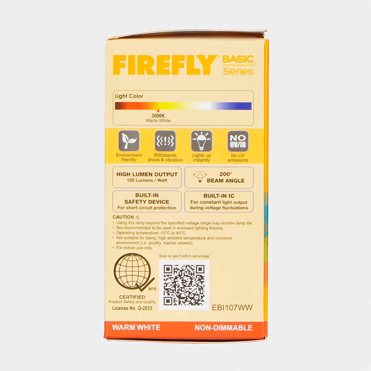 Firefly Basic Series LED Bulbs e27