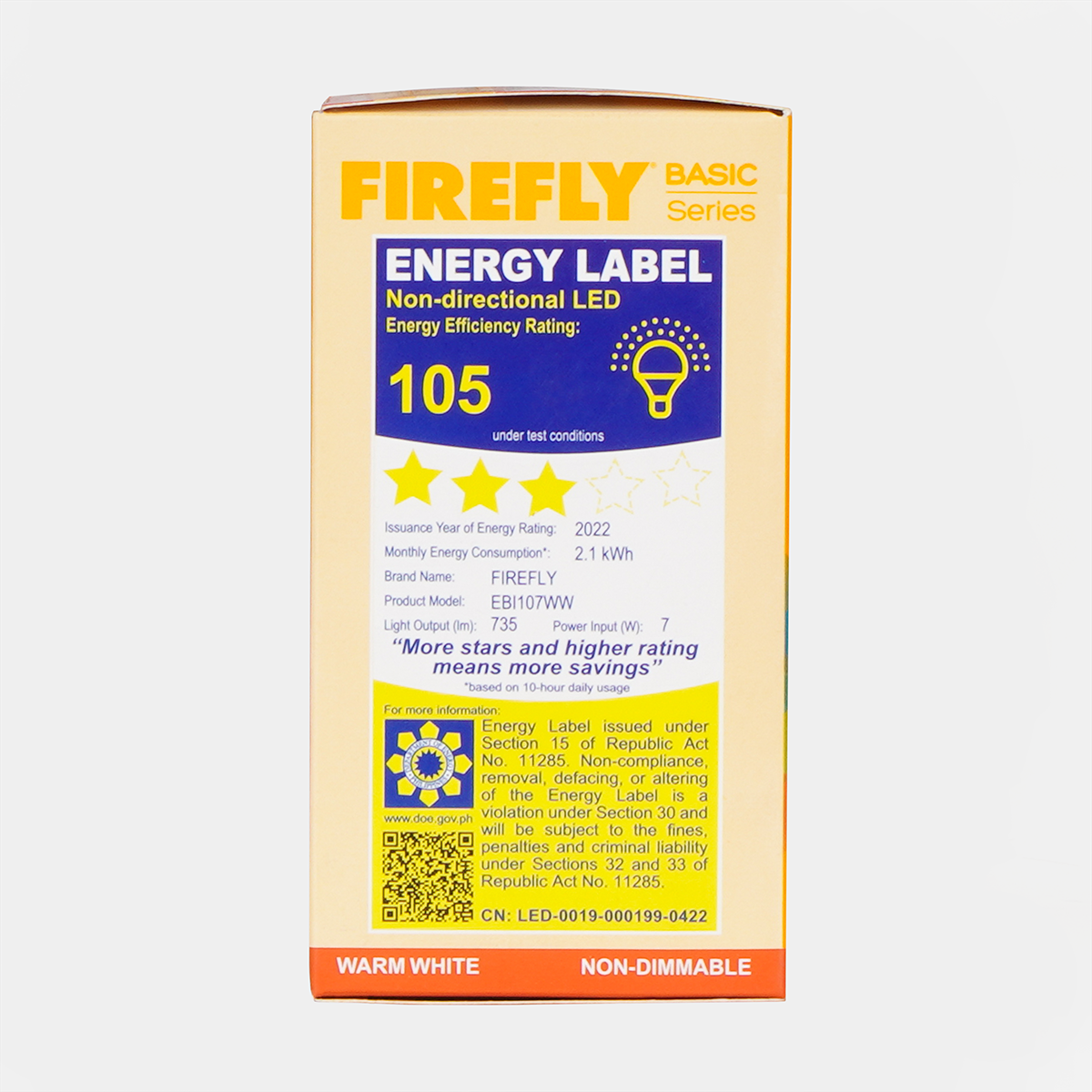Firefly Basic Series LED Bulbs e27