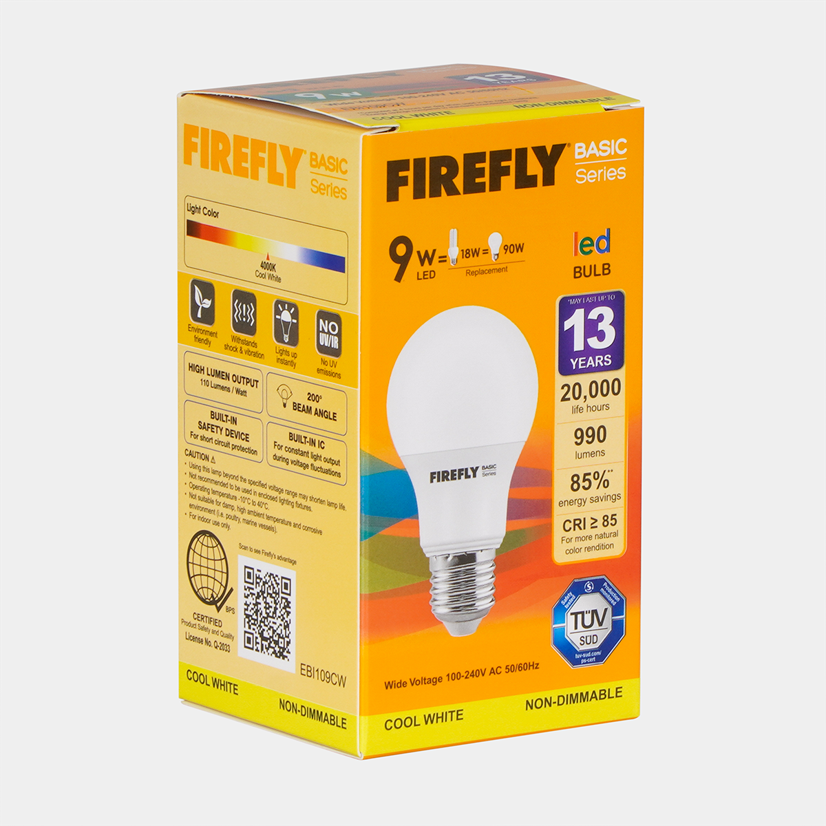 Firefly Basic Series LED Bulbs e27