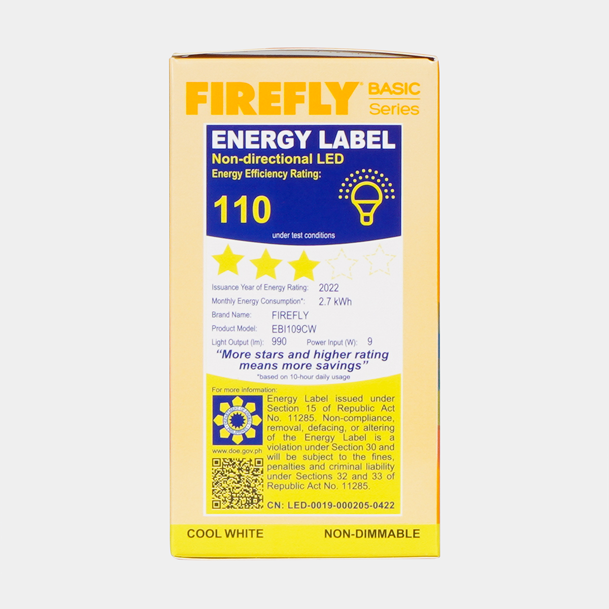 Firefly Basic Series LED Bulbs e27