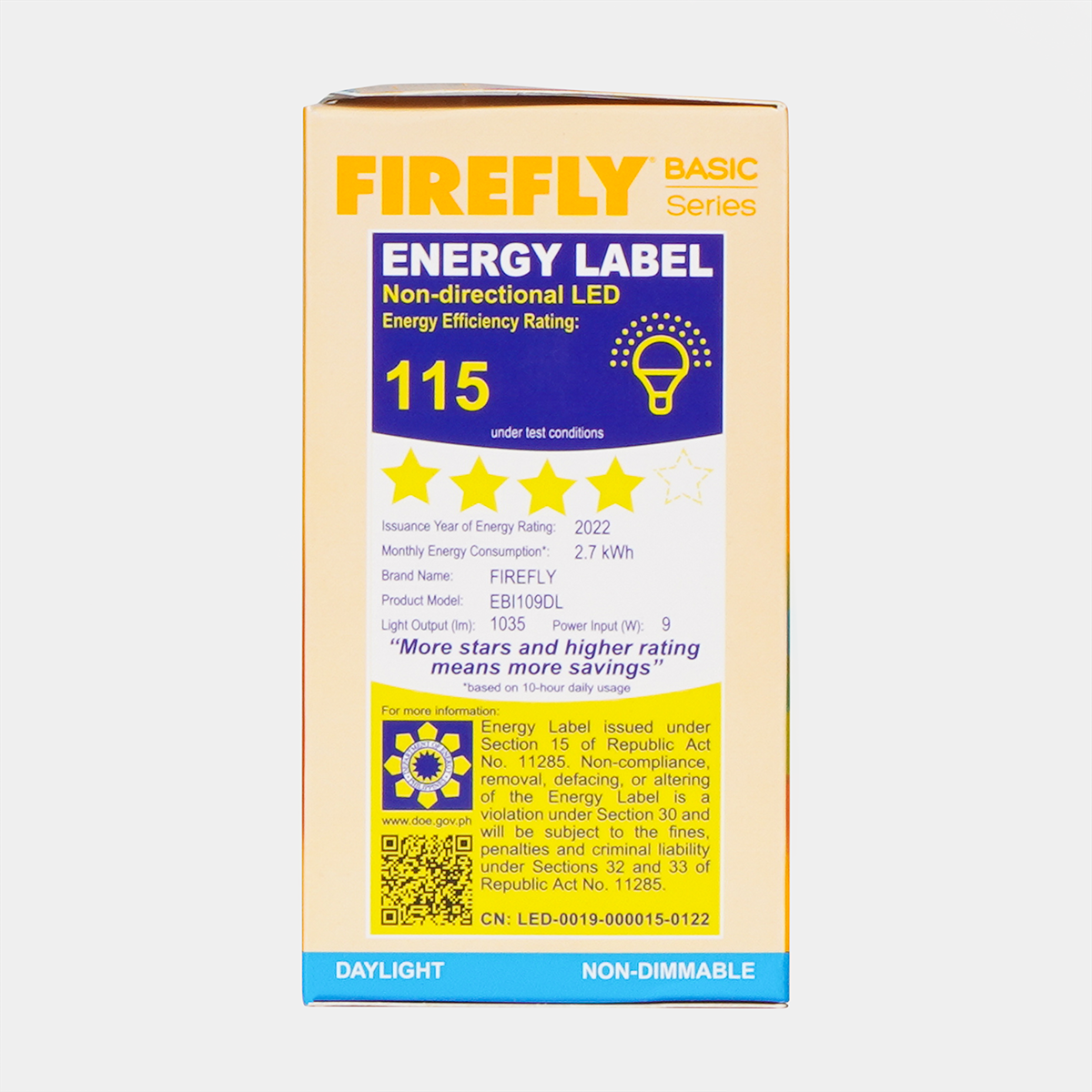 Firefly Basic Series LED Bulbs e27