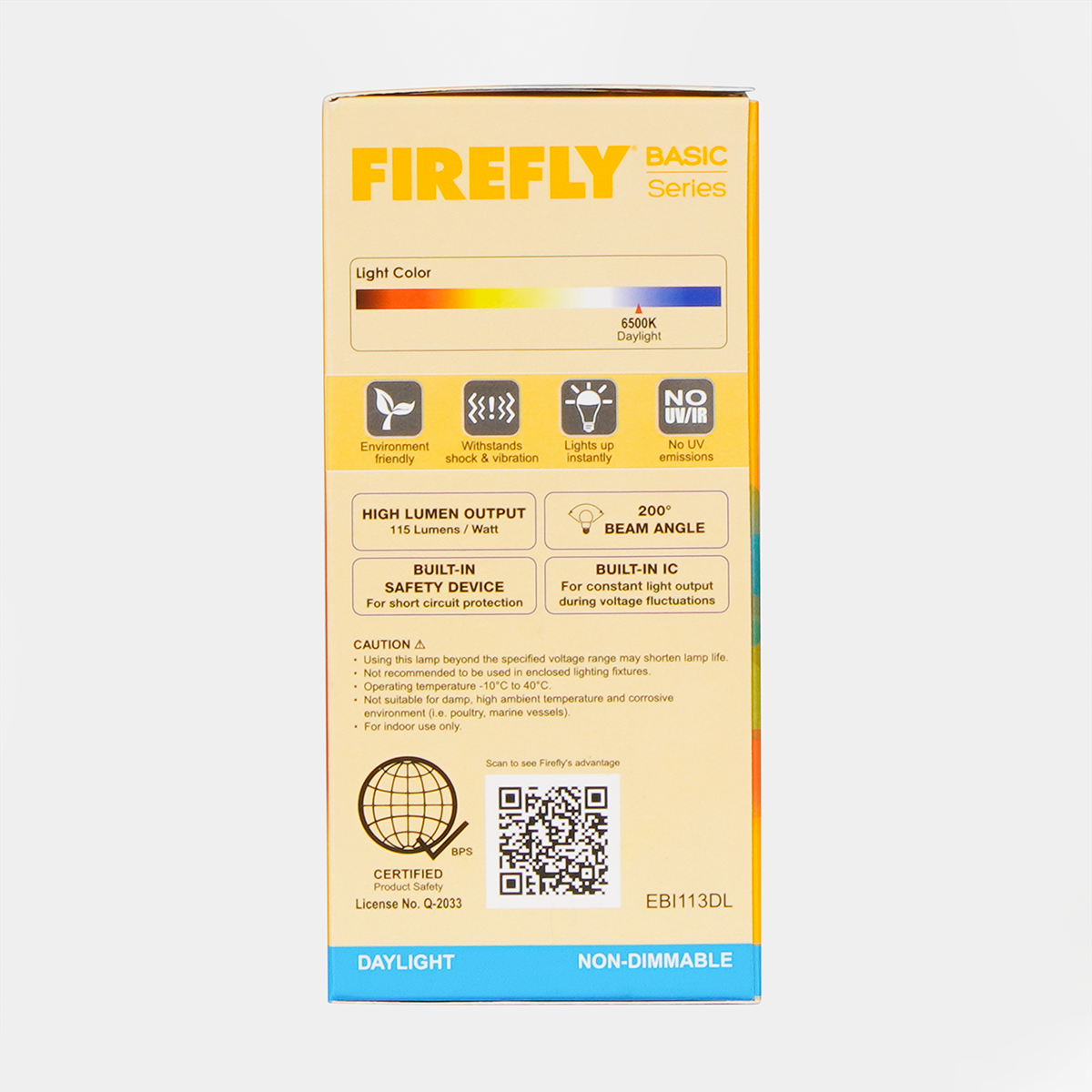 Firefly Basic Series LED Bulbs e27