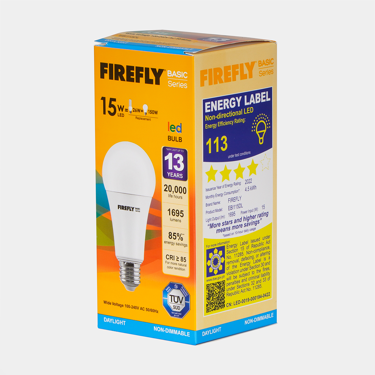 Firefly Basic Series LED Bulbs e27