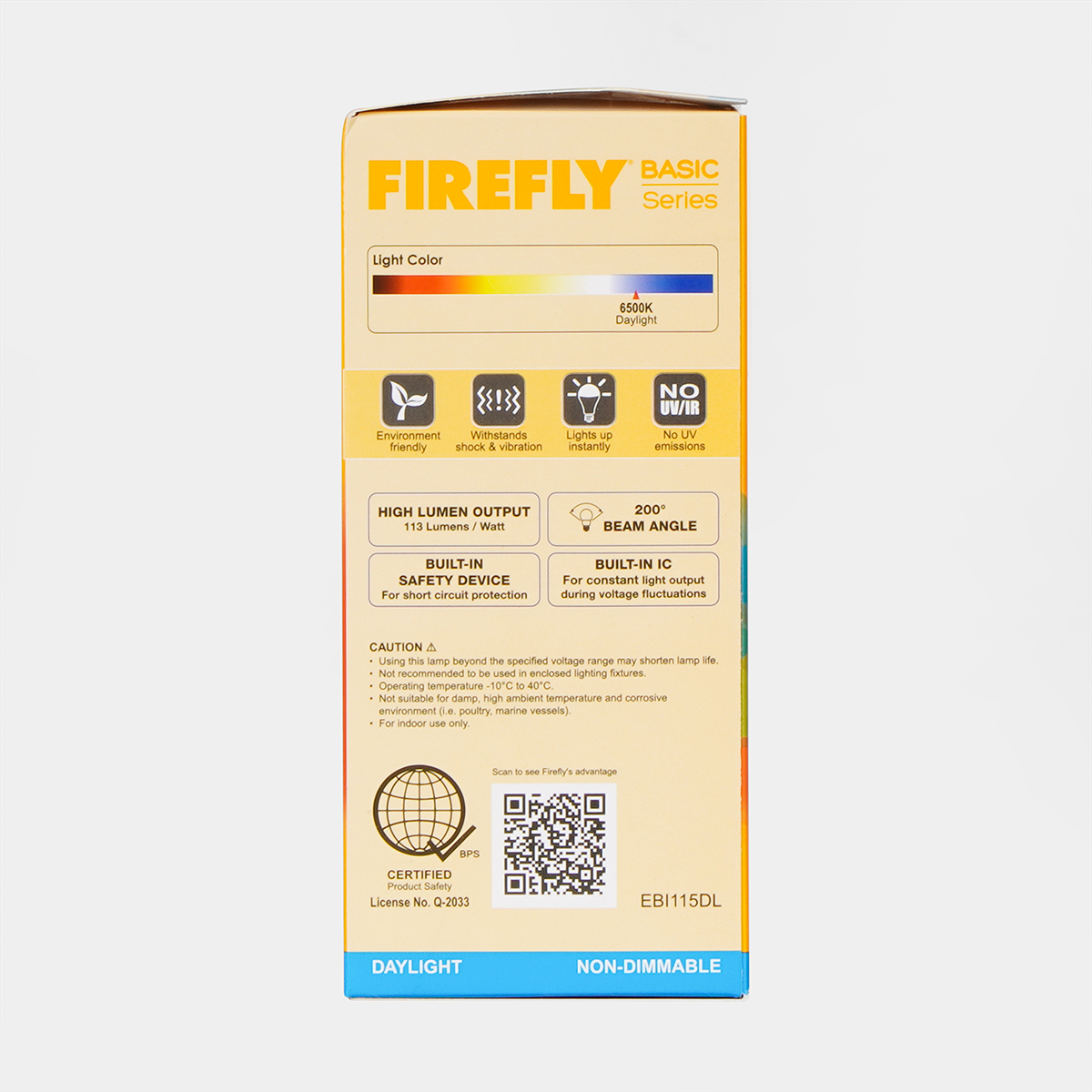Firefly Basic Series LED Bulbs e27