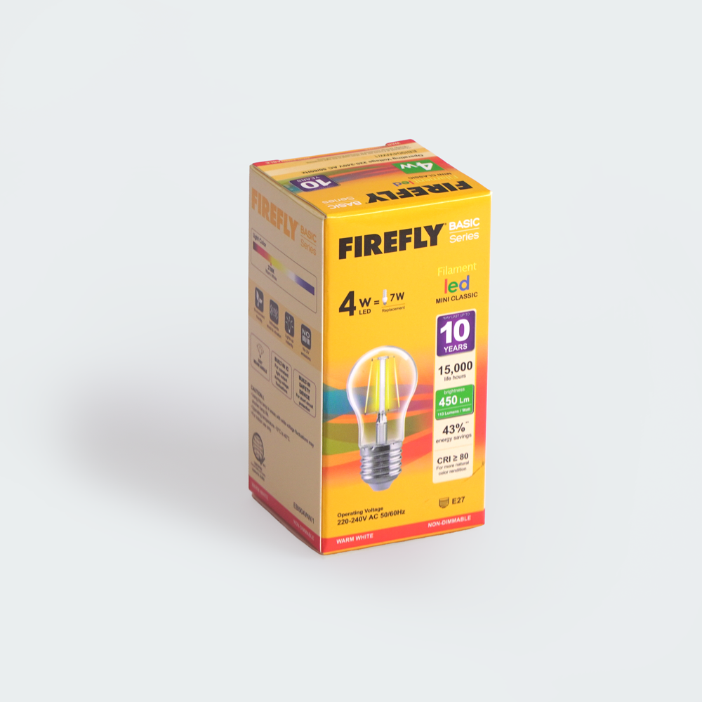 Firefly Basic Series LED Vintage Regular- Mini Bulb
