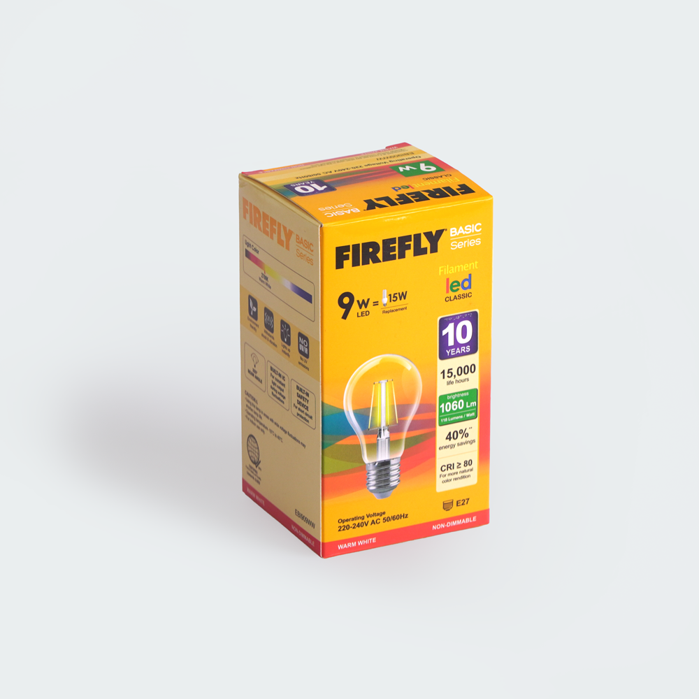 Firefly Basic Series LED Vintage Regular Bulb