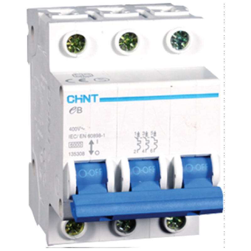 CHINT Miniature Circuit Breaker (MCB) - 3 Pole