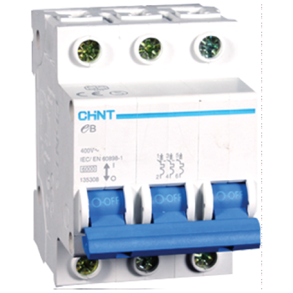 CHINT Miniature Circuit Breaker (MCB) - 3 Pole