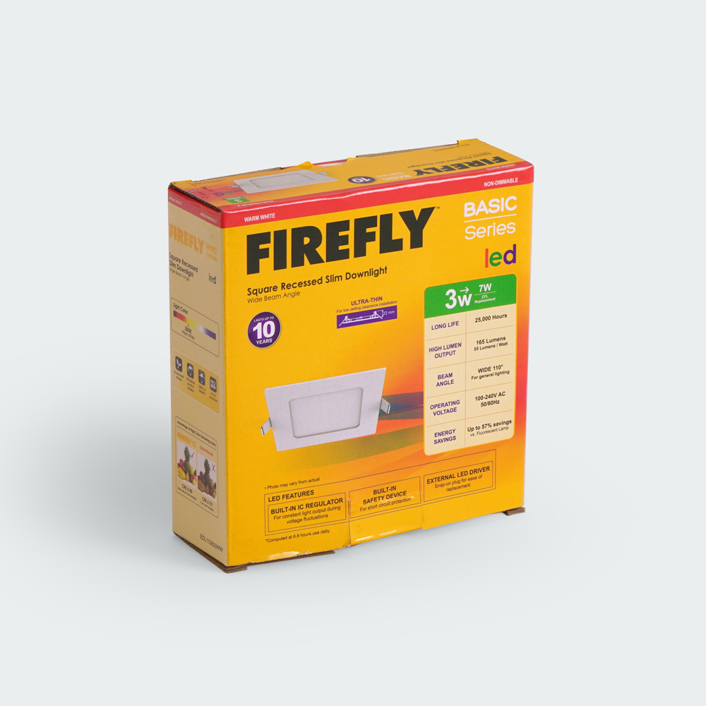 Firefly Basic Series LED Recessed Slim Downlights