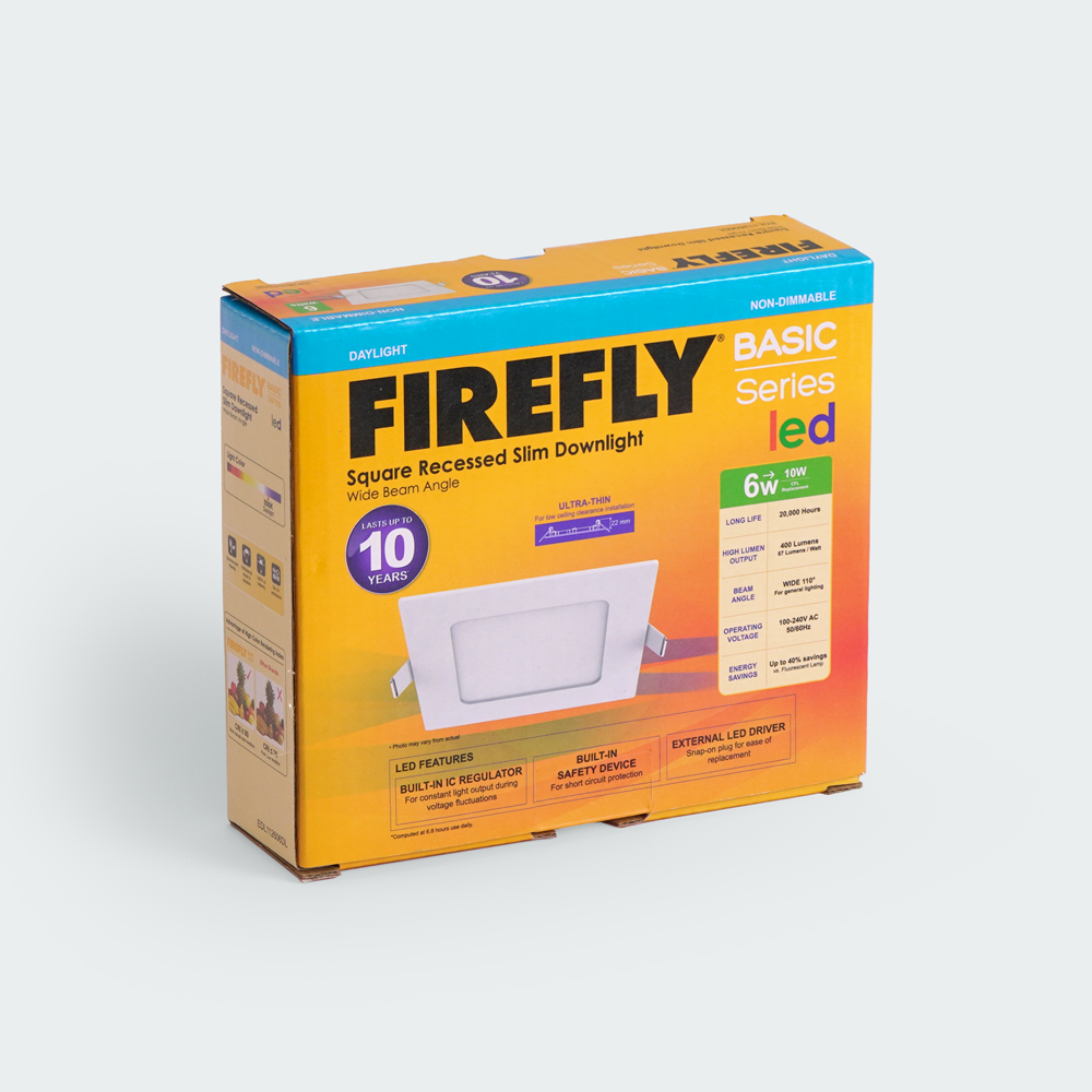 Firefly Basic Series LED Recessed Slim Downlights