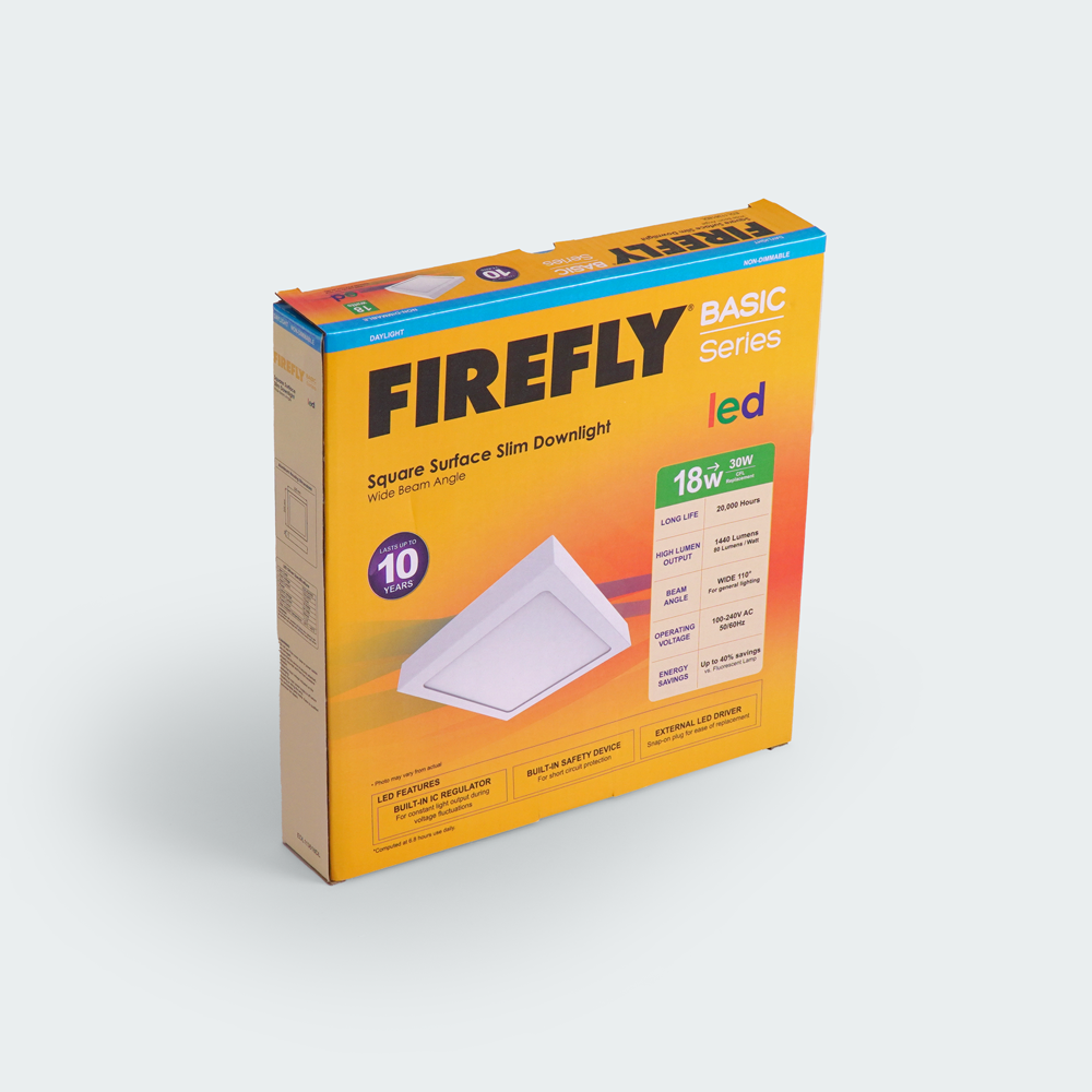 Firefly Basic Series LED Surface Slim Downlights