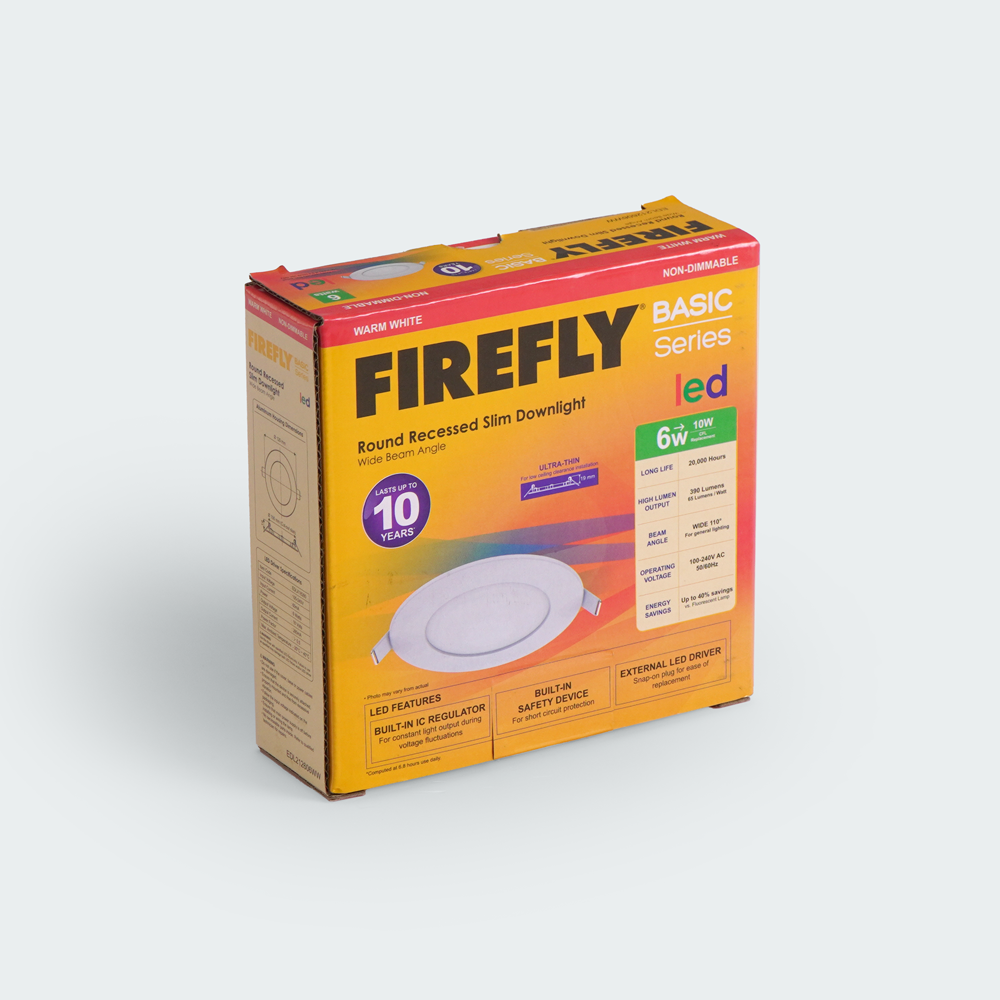 Firefly Basic Series LED Recessed Slim Downlights
