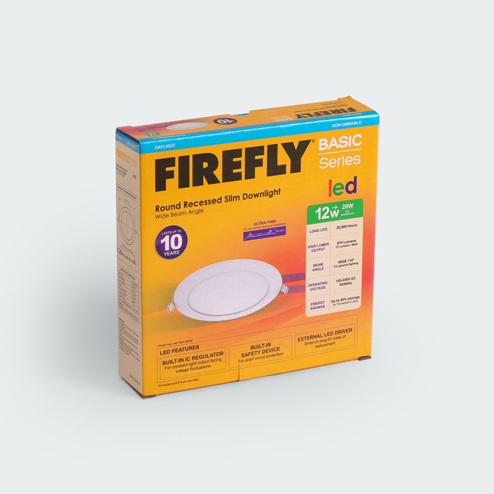 Firefly Basic Series LED Recessed Slim Downlights