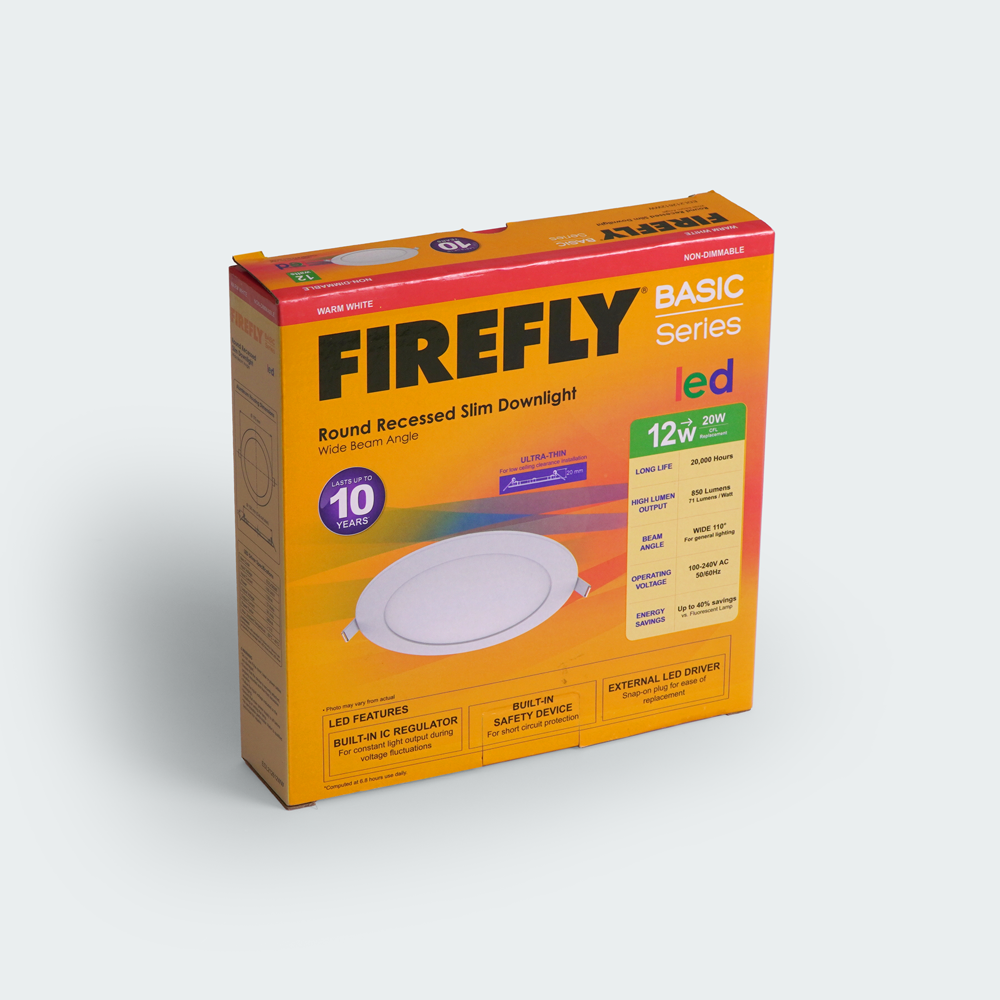 Firefly Basic Series LED Recessed Slim Downlights