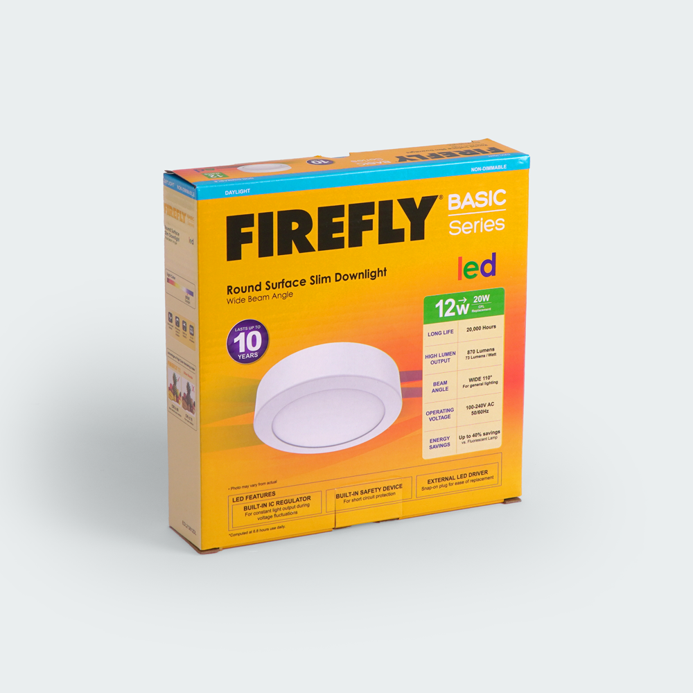 Firefly Basic Series LED Surface Slim Downlights