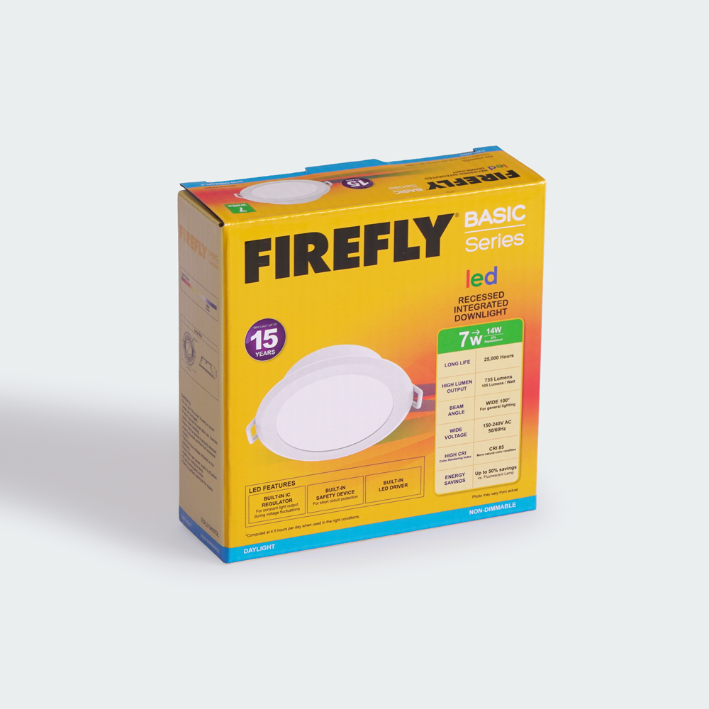 Firefly Basic Series Recessed Integrated Downlights