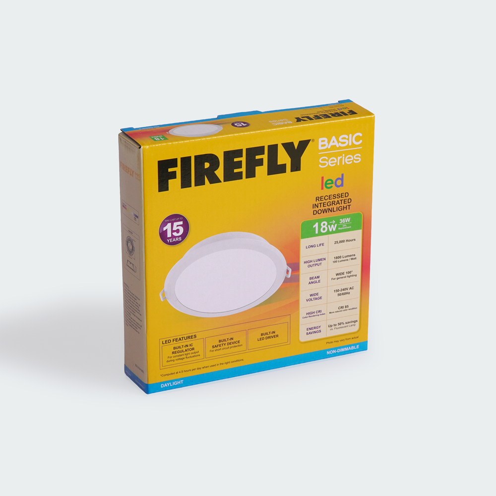 Firefly Basic Series Recessed Integrated Downlights