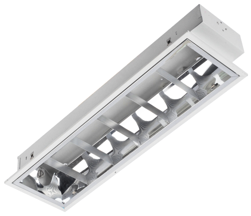 Ecolum Louver Type Luminaire with Aluminum Reflector