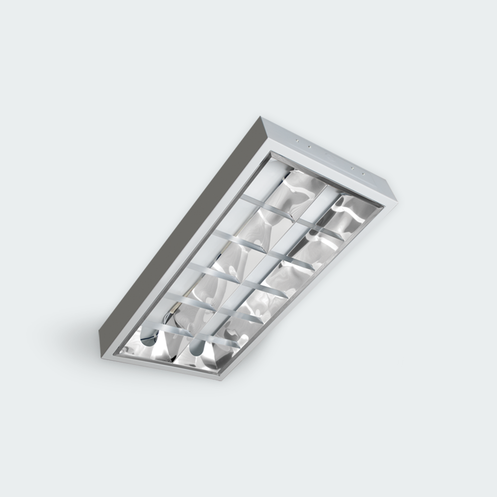 Ecolum Surface Type Luminaire with Aluminum Reflector