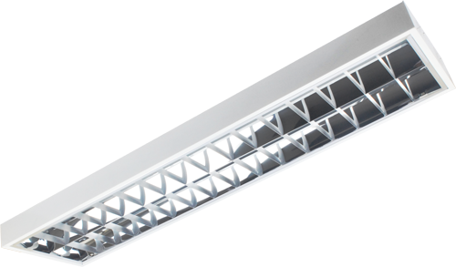 Ecolum Louver Type Luminaire with Aluminum Reflector