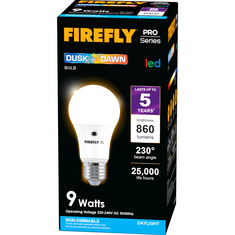 Firefly Pro Series LED Light Sensor Bulb