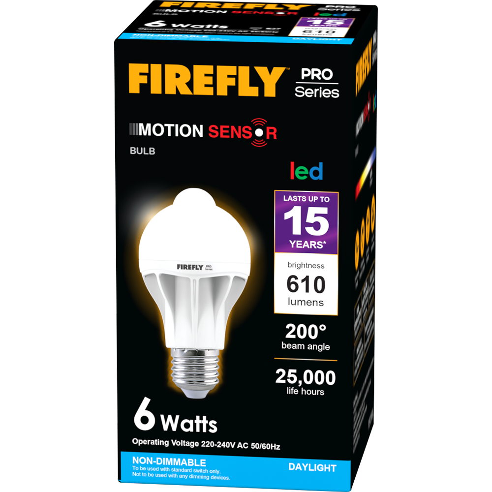 Firefly Pro Series Infrared Motion Sensor LED Bulb
