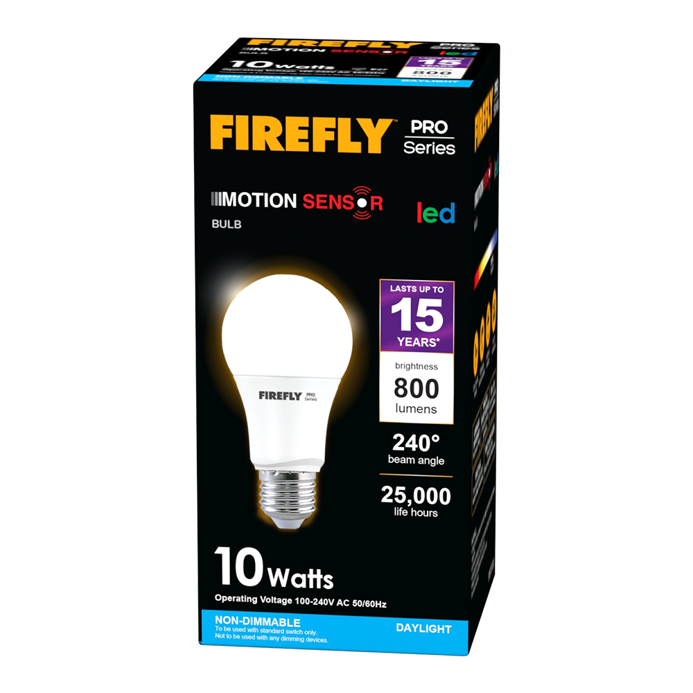 Firefly Pro Series Microwave Motion Sensor LED Bulb