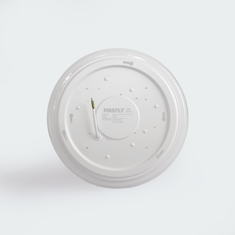Firefly Pro Series LED Bluetooth Speaker and Tri-color Ceiling Lamp
