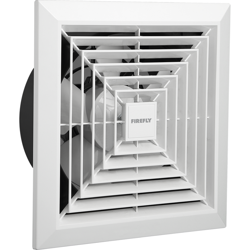 Firefly Ceiling Mounted Exhaust Fan Wide Radial Grille