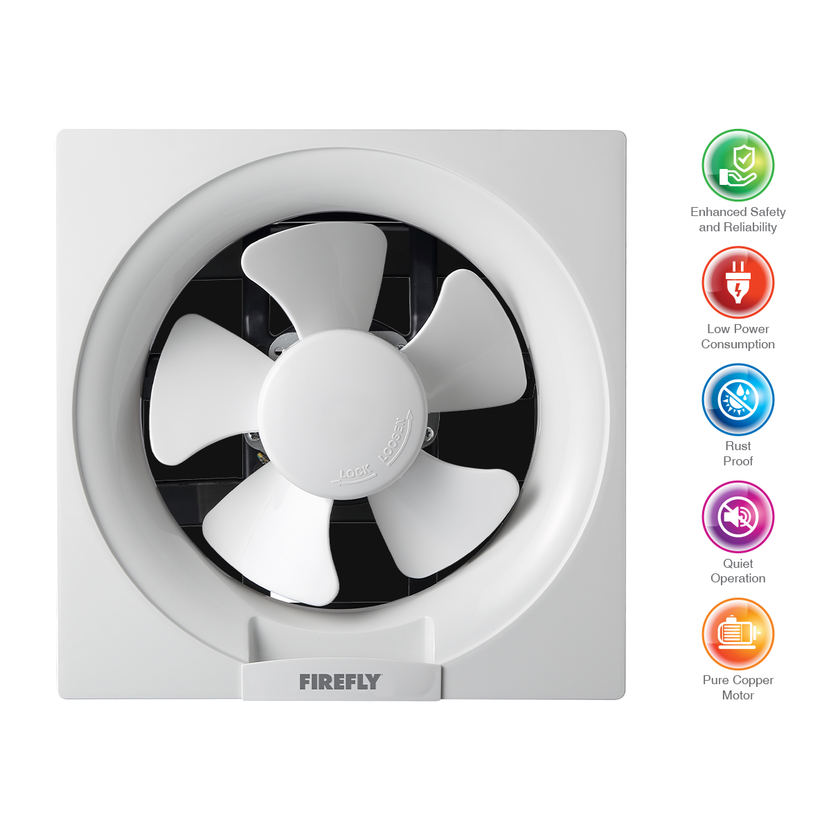 Firefly Wall Mounted Exhaust Fan Regular