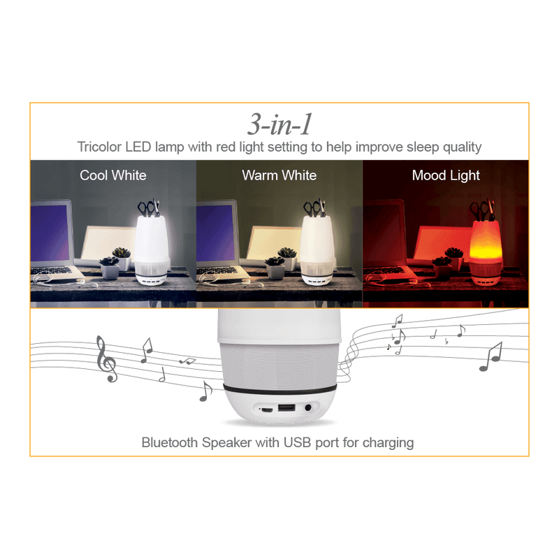 Firefly Bluetooth Speaker Emergency Lamp
