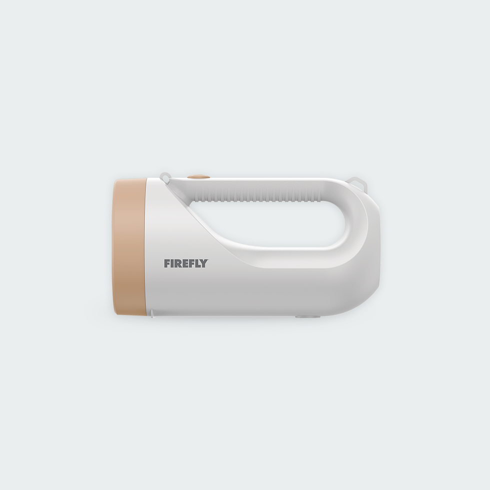 Firefly Handheld Rechargeable Flashlight w/ Mobile Phone Charger ...
