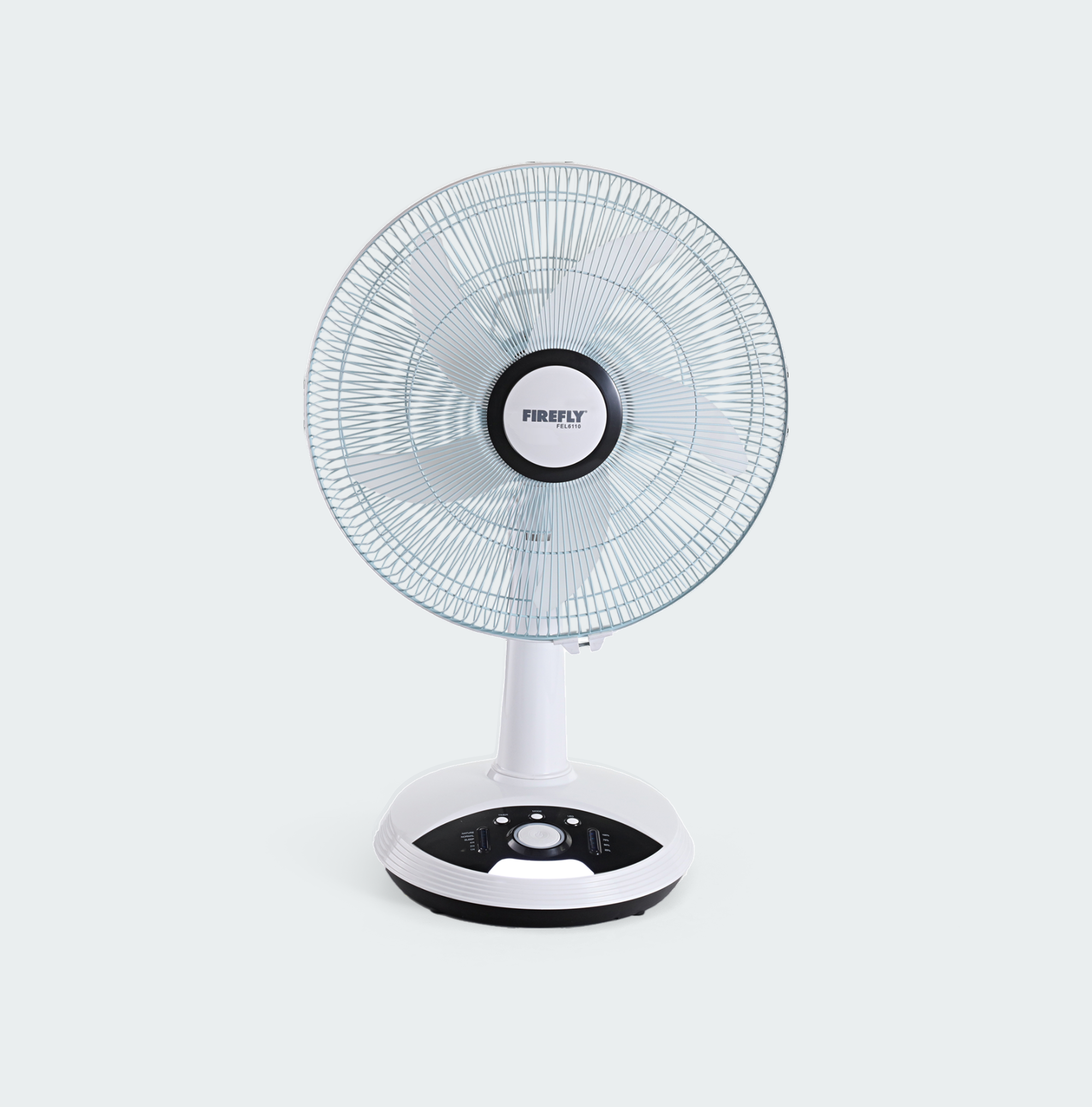 Firefly Rechargeable 14" Fan with various modes selection