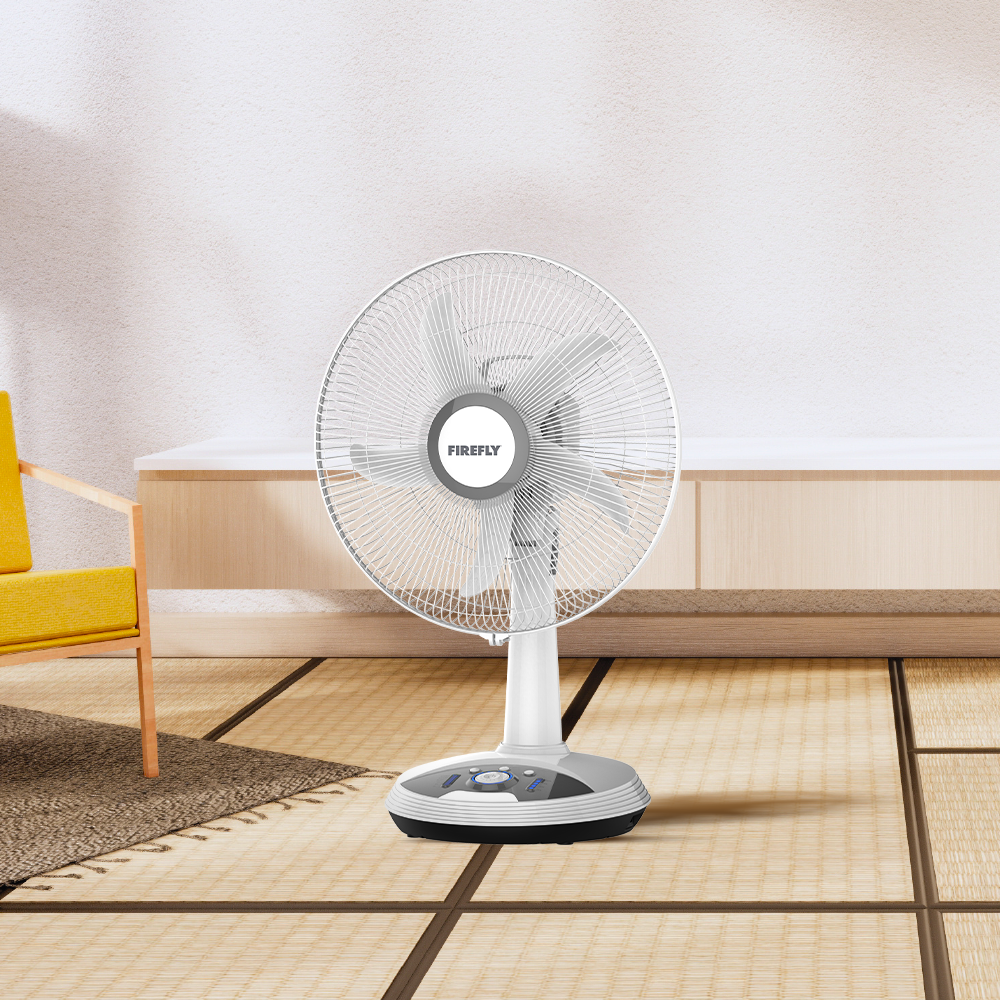 Firefly Rechargeable 14" Fan with various modes selection