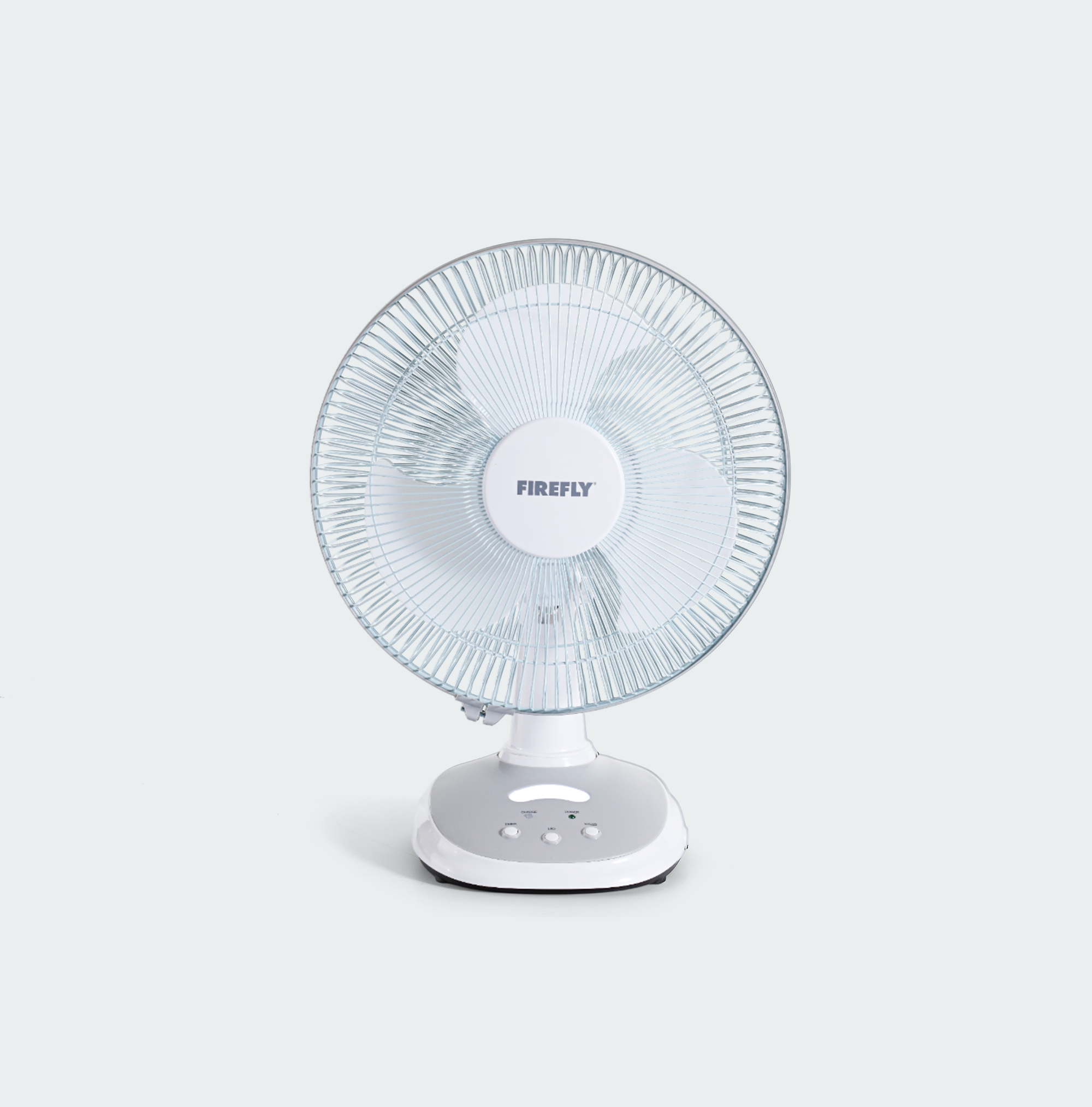 Firefly Rechargeable 12" Fan with Night Light