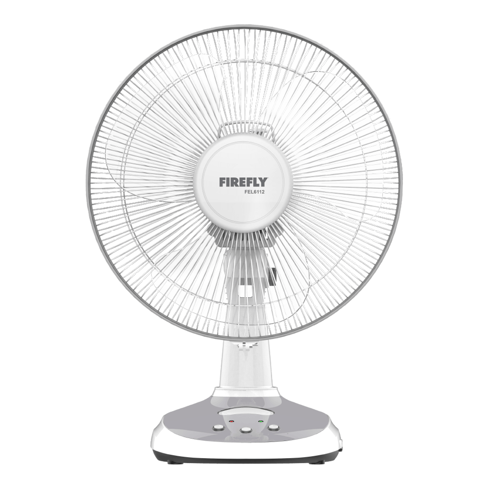 Firefly Rechargeable 12" Fan with Night Light