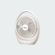 Firefly Rechargeable Multifunctional Desk Fan with Night Light (White)