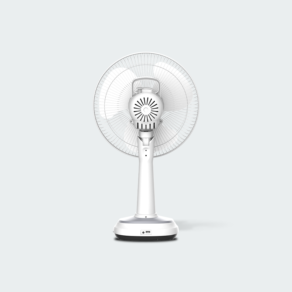 Firefly Rechargeable Desk Fan with Solar Panel