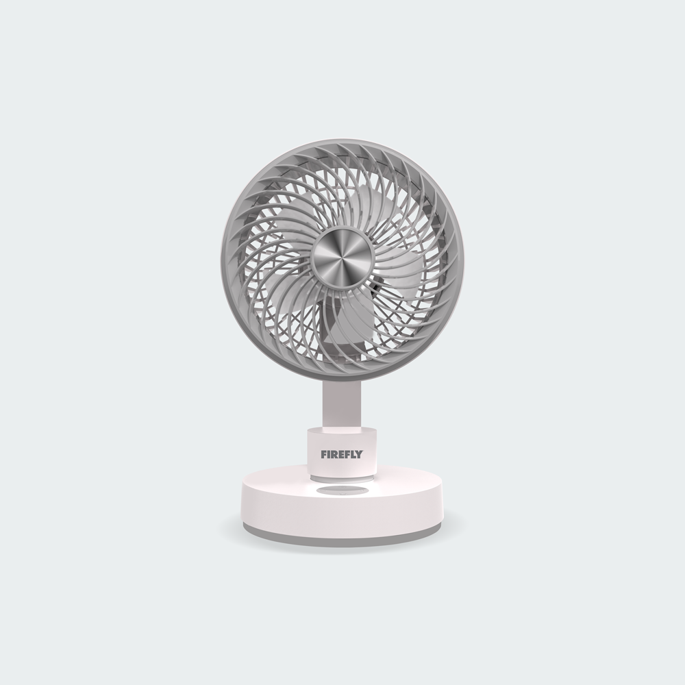 Firefly Rechargeable Oscillating Desk Fan