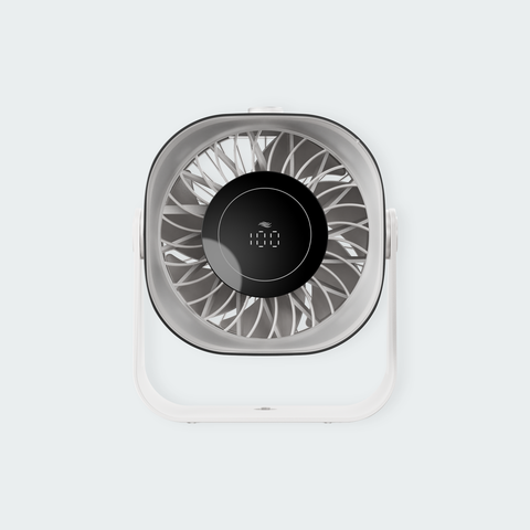 Firefly Rechargeable Desk Fan with Digital Display