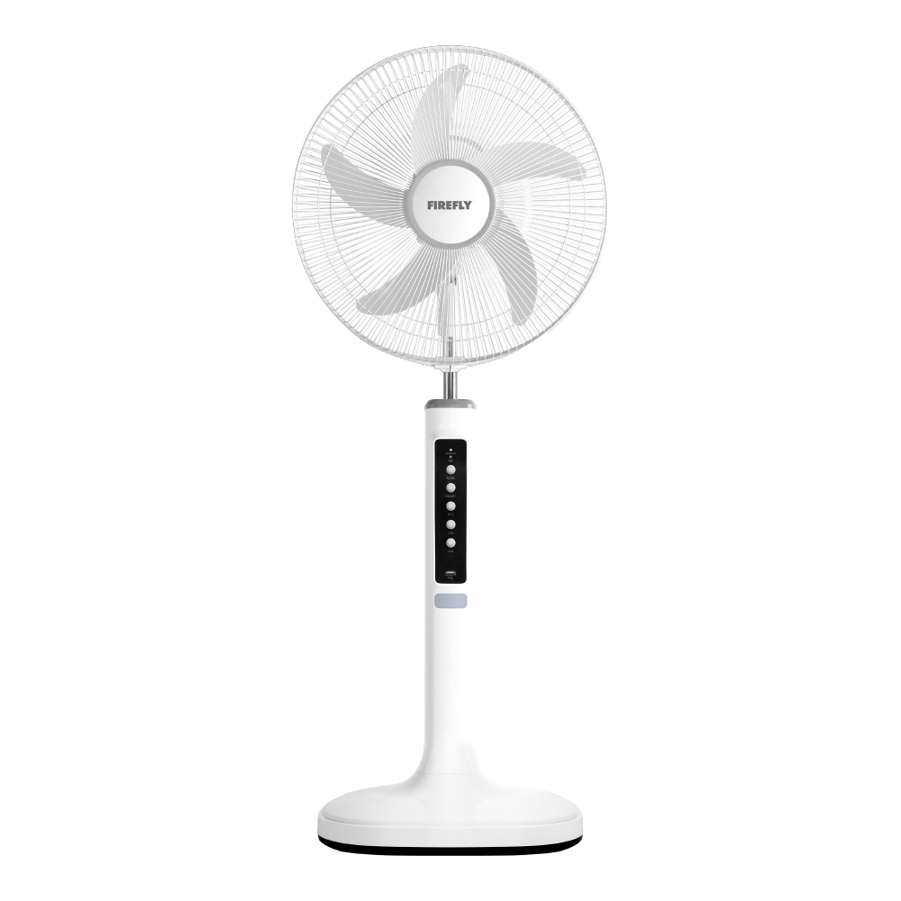 Firefly Rechargeable Stand Fan with Night Light