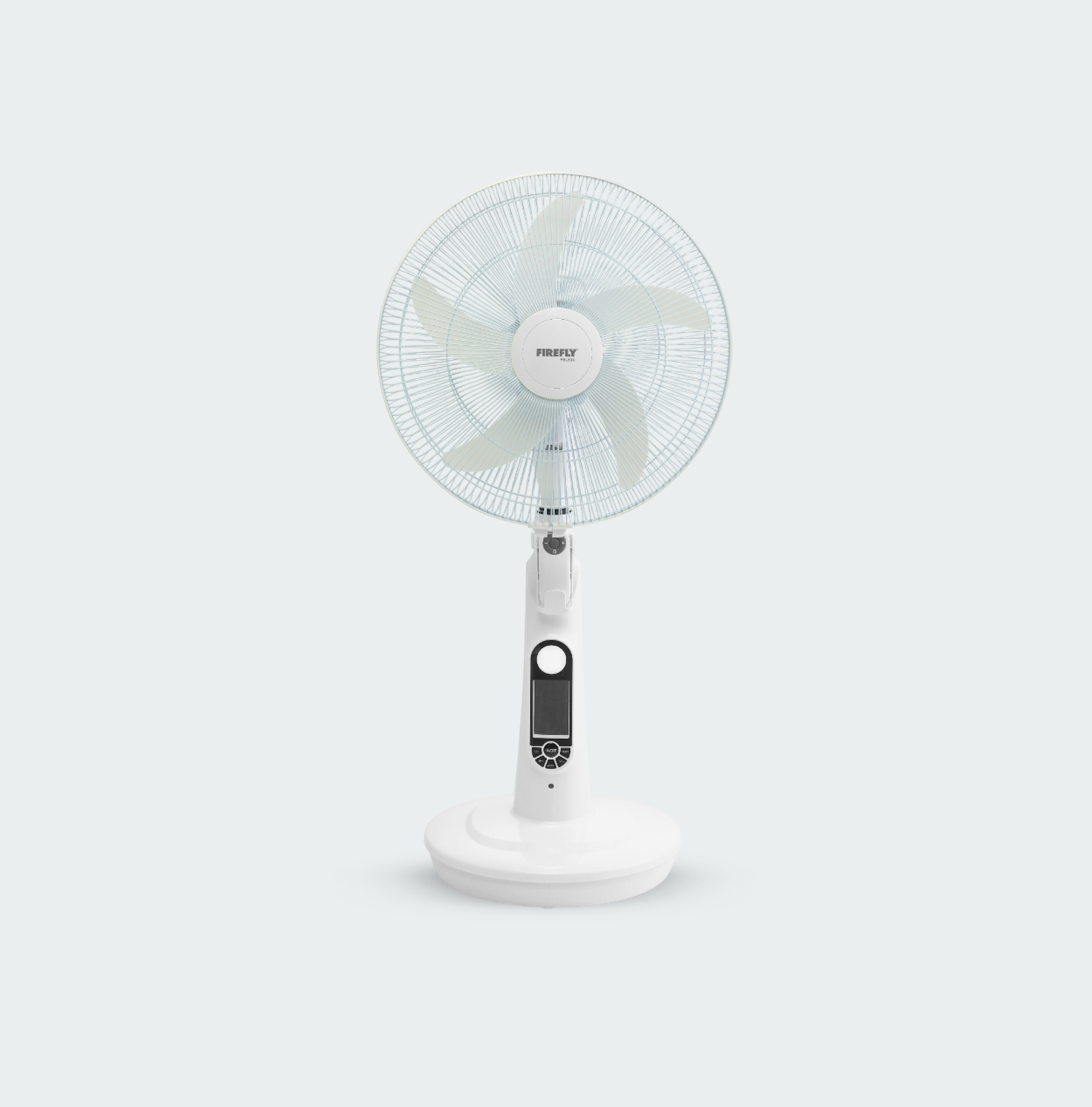 Firefly Rechargeable 16" Fan with Digital LED Display