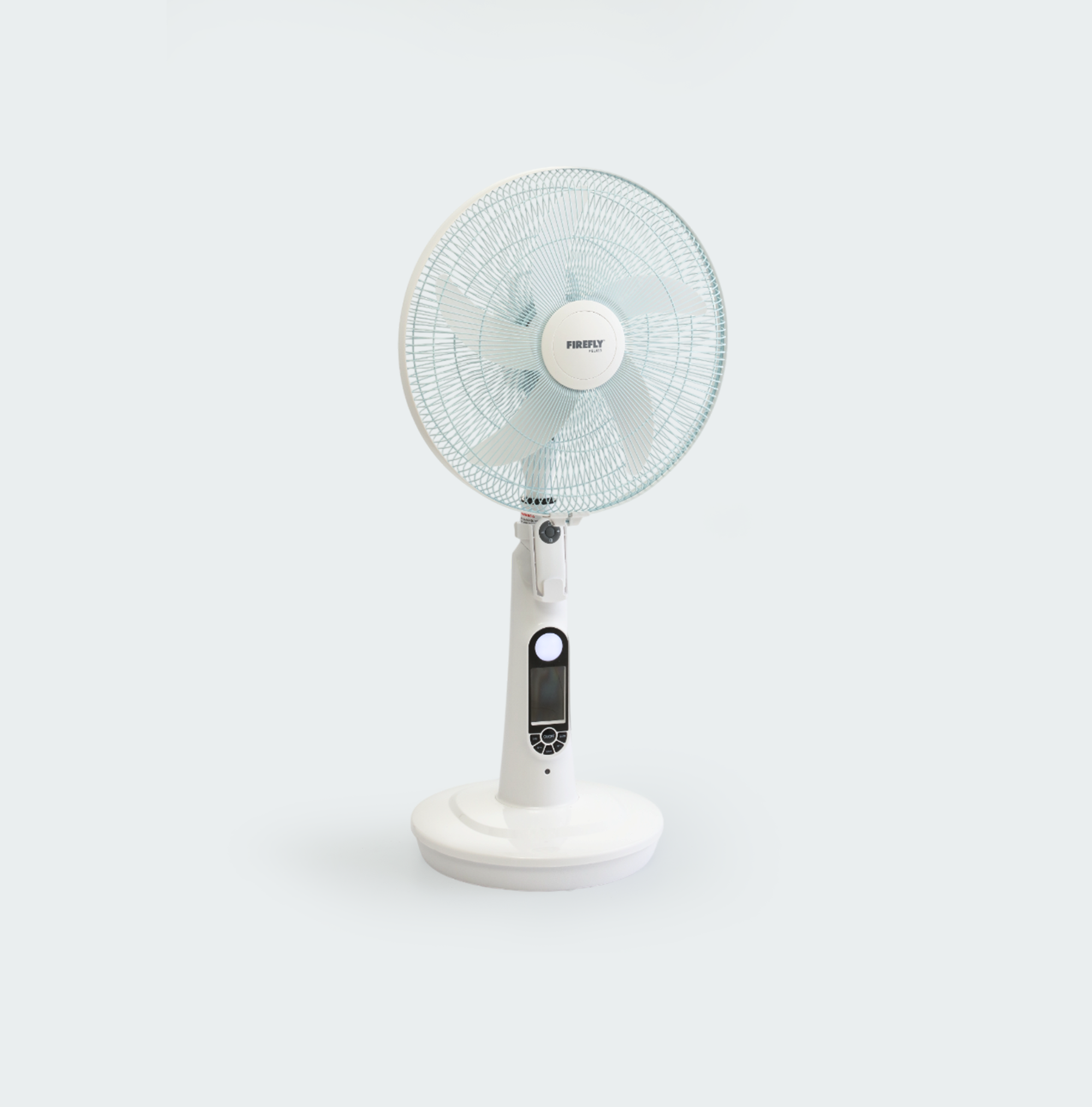 Firefly Rechargeable 16" Fan with Digital LED Display
