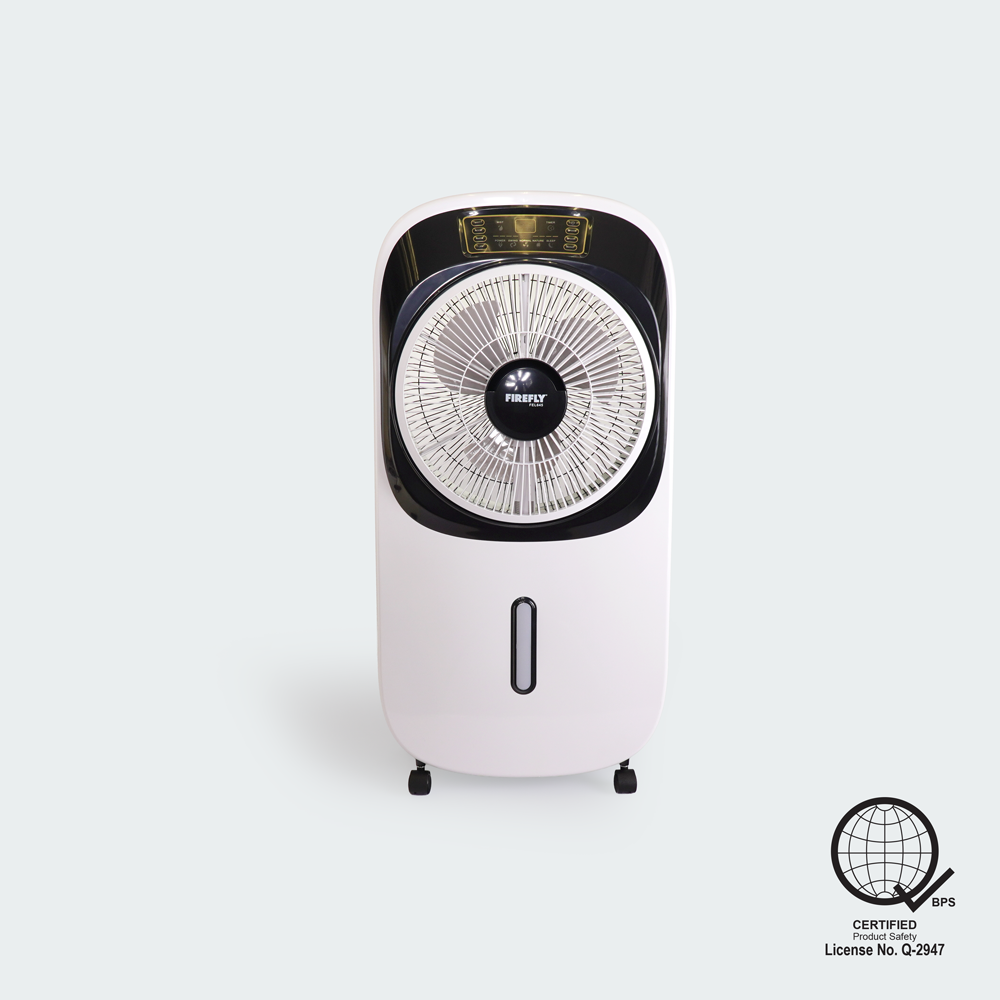 Firefly Rechargeable 10" Mist Fan with Digital LED