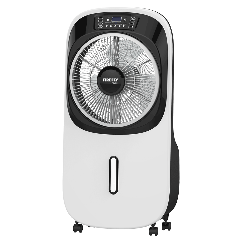 Firefly Rechargeable 10" Mist Fan with Digital LED